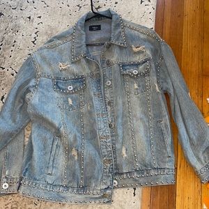 Vici oversized denim jacket